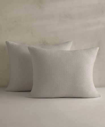 Cotton Waffle-Weave Shams