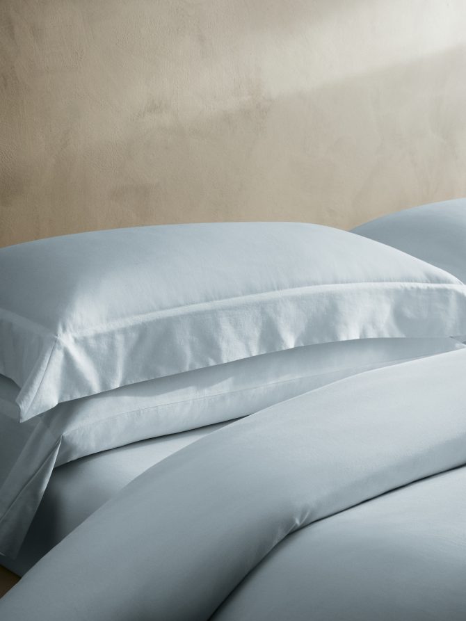 Fine Cotton Sateen Duvet Cover - Image 2