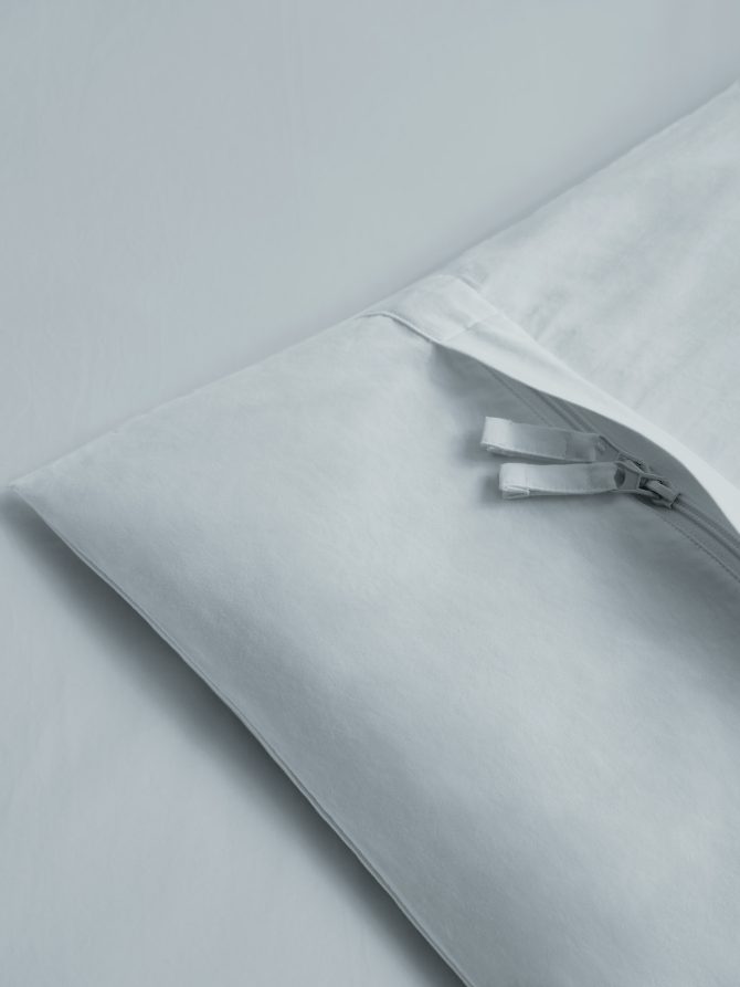 Fine Cotton Sateen Duvet Cover - Image 3