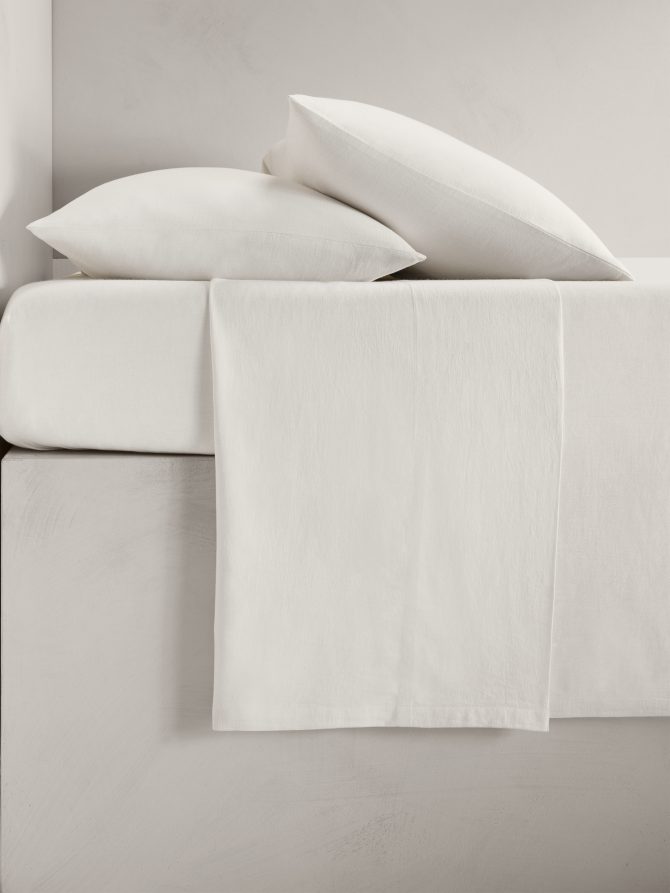 Cotton-Cashmere-Silk Sheet Set - Image 5