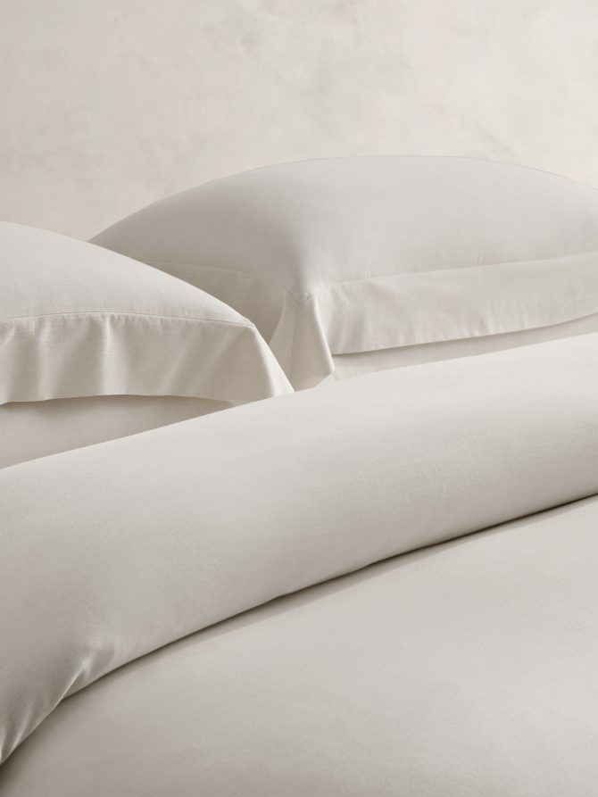 Cotton-Cashmere-Silk Duvet Cover - Image 4