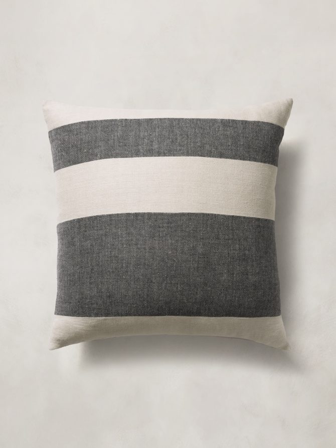 Bold Stripe Linen Sham Set - Image 4