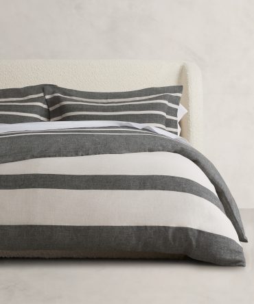 Bold Stripe Linen Duvet