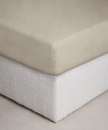Cotton-Cashmere-Silk Fitted Sheet