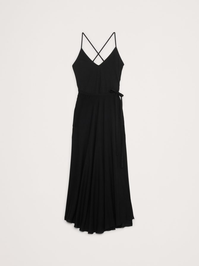 Cross-Back Jersey Maxi Dress - Image 5