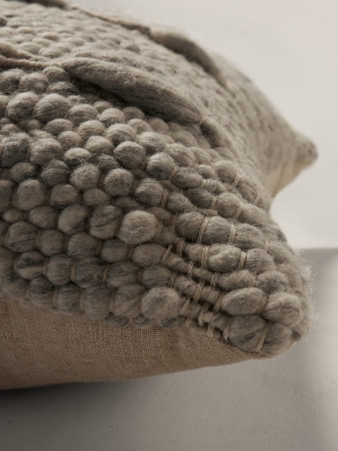 Hand-Carded Merino Pillow - Image 2