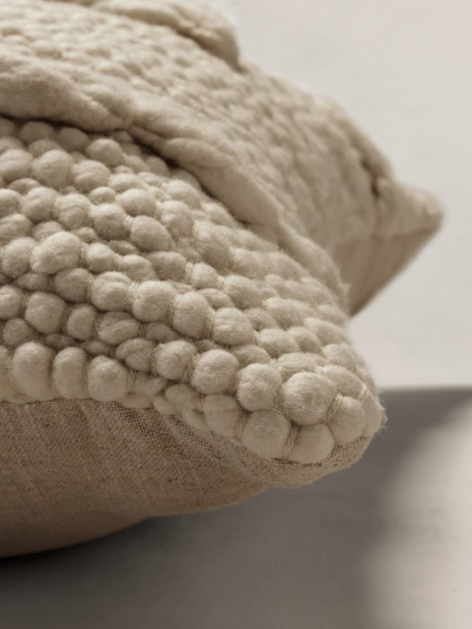 Hand-Carded Merino Pillow - Image 4