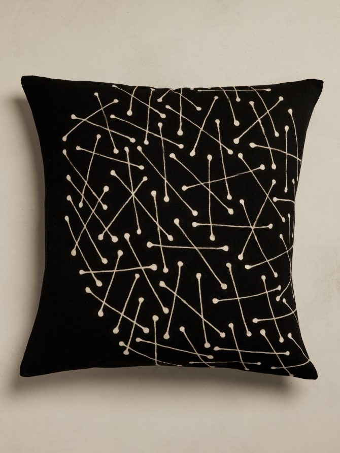 Bogolan Mud Cloth Pillow - Image 2