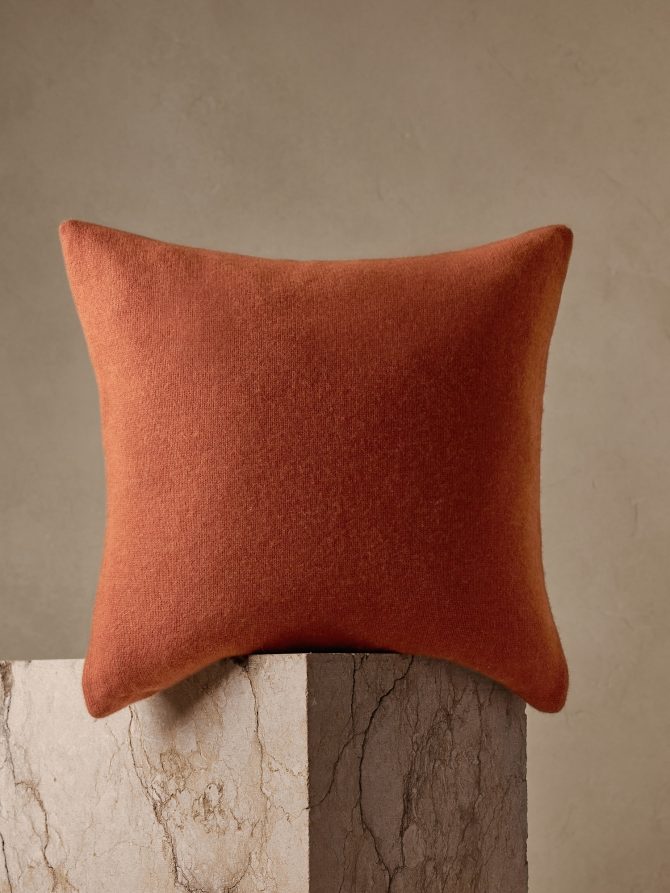 Forever Knit Cashmere Pillow - Image 2