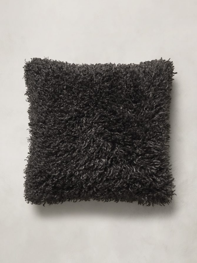 Shag Faux Fur Pillow - Image 2