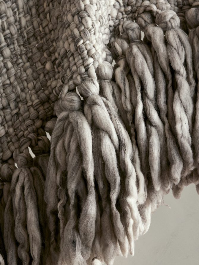 Hand-Carded Merino Throw Blanket - Image 5