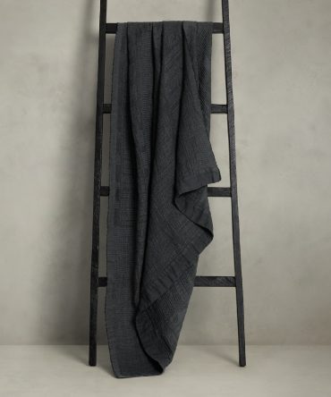 Linen Jacquard Throw