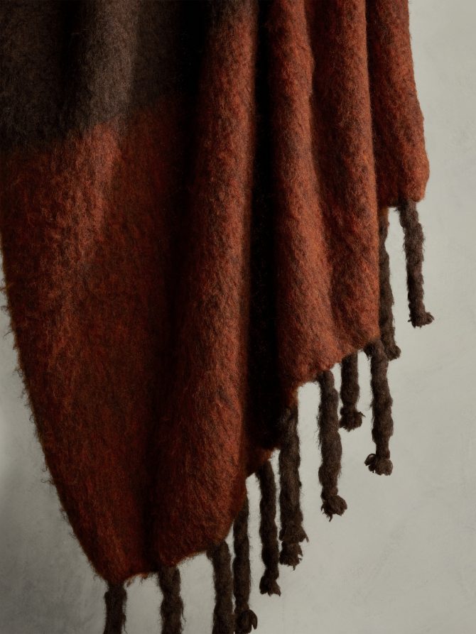 Brushed Wool Throw - Image 2