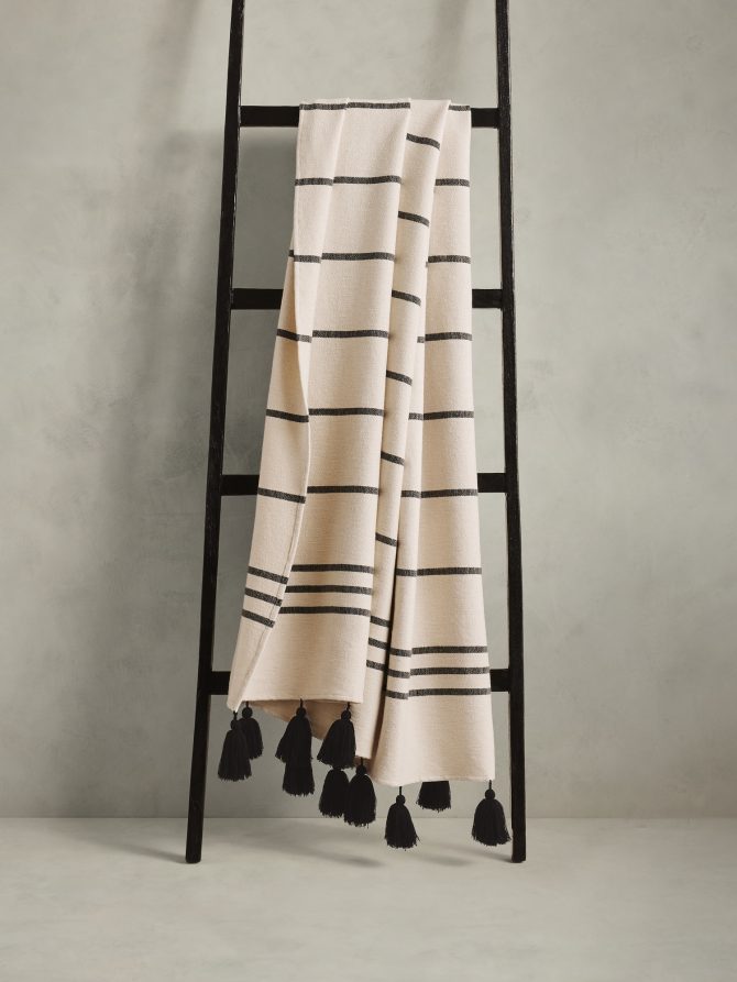 Heirloom Wool-Cotton Throw