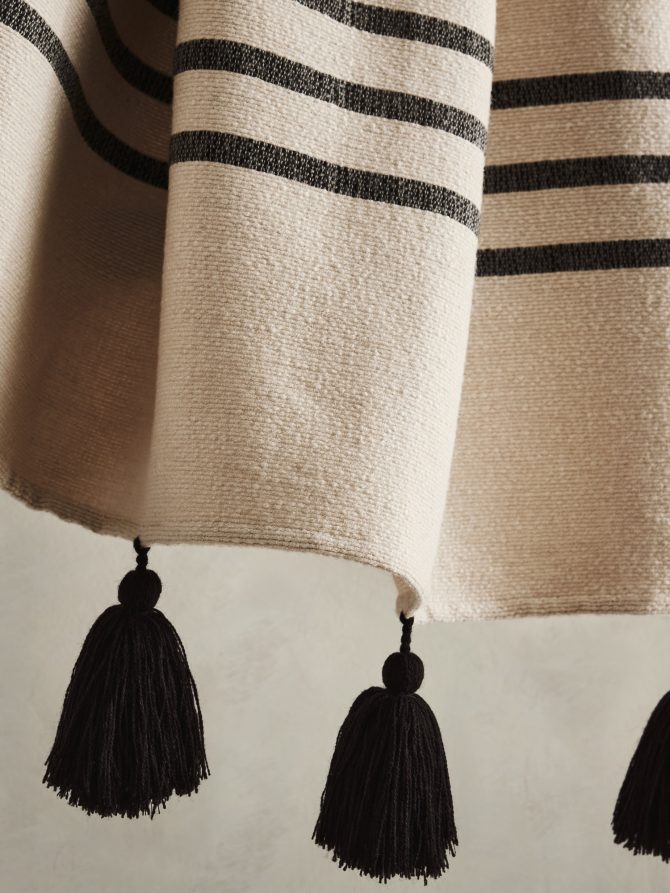 Heirloom Wool-Cotton Throw - Image 2