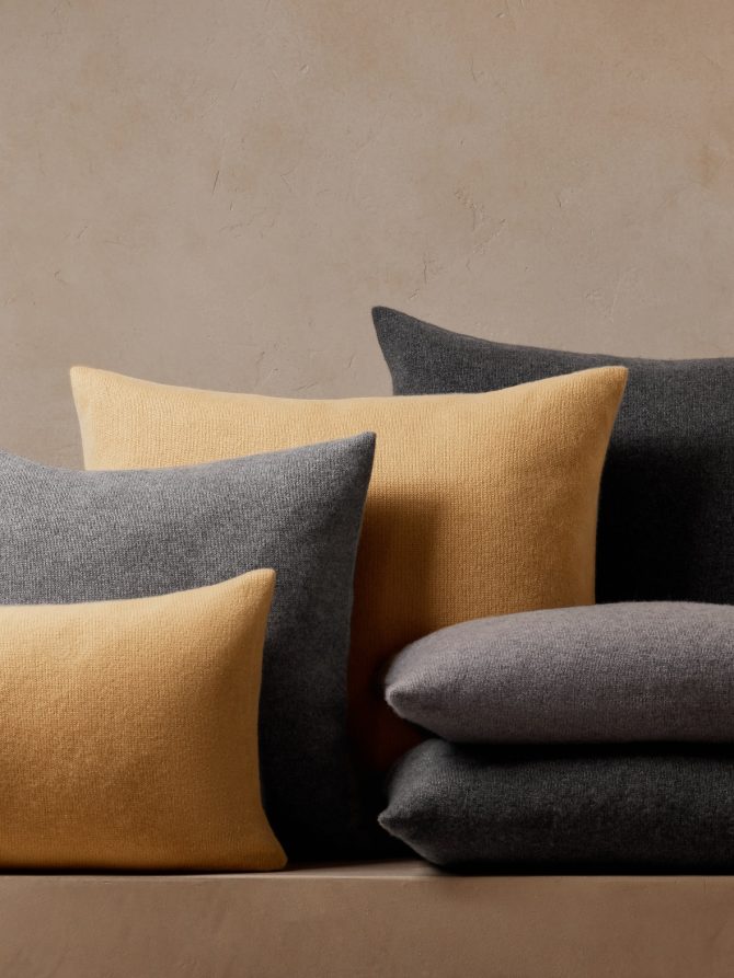 Forever Knit Cashmere Pillow - Image 5