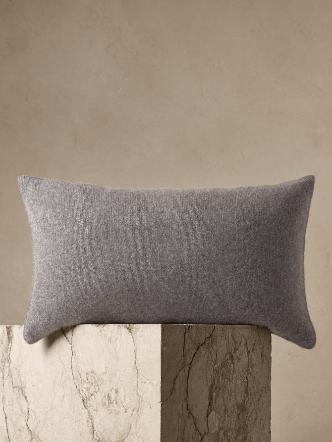 Forever Knit Cashmere Pillow - Image 2