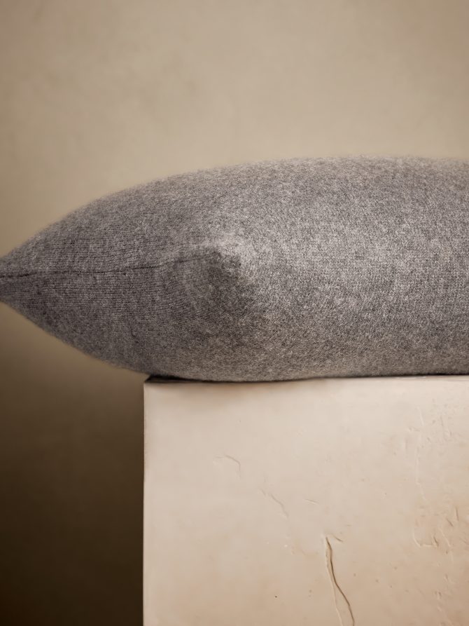 Forever Knit Cashmere Pillow - Image 3