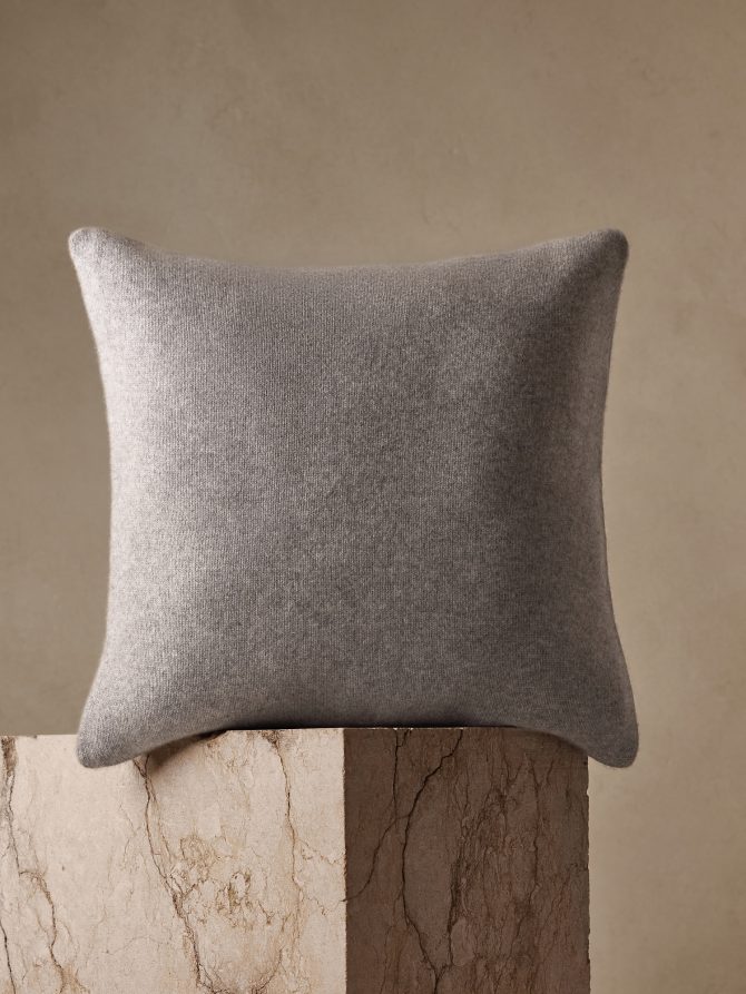 Forever Knit Cashmere Pillow - Image 6