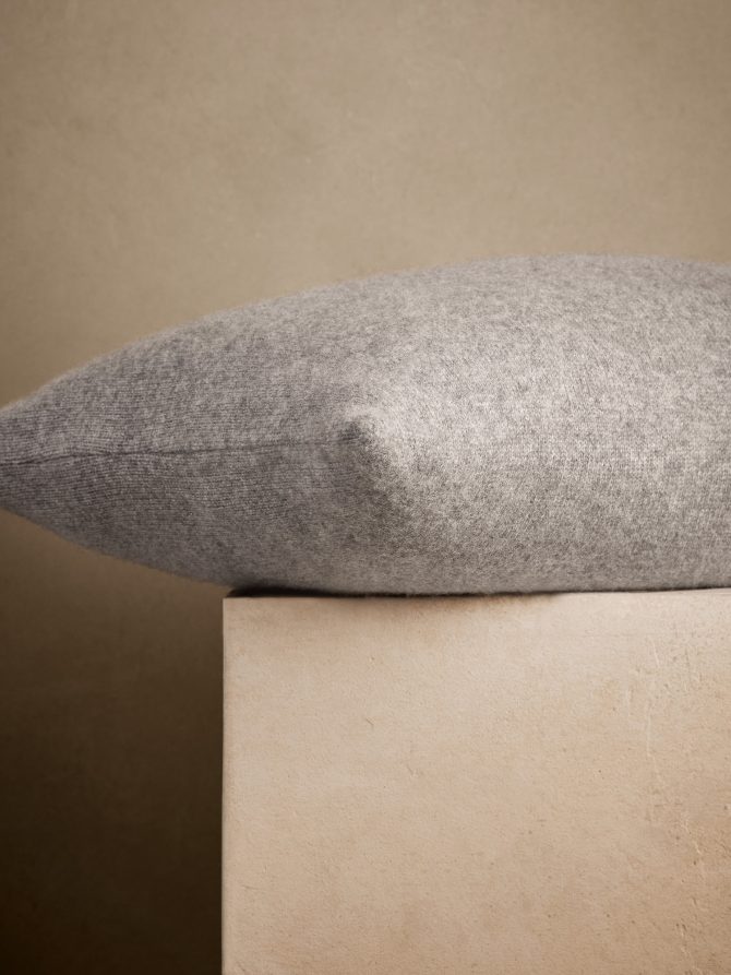 Forever Knit Cashmere Pillow - Image 7