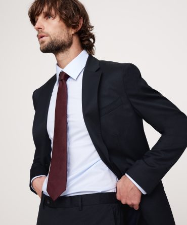 Signature Italian Houndstooth Suit Jacket