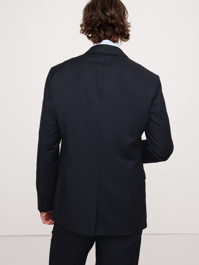 Signature Italian Houndstooth Suit Jacket - Image 3