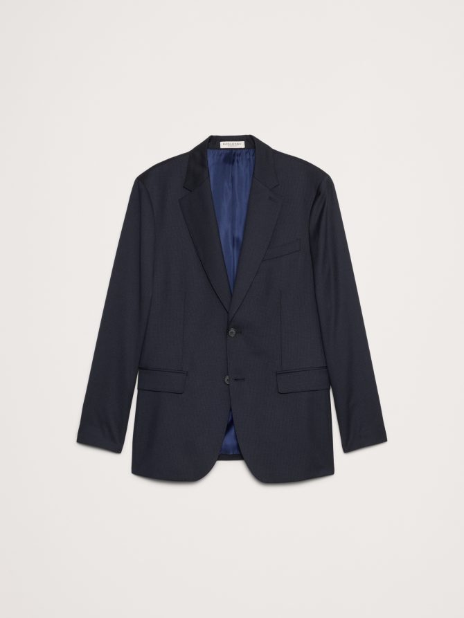 Signature Italian Houndstooth Suit Jacket - Image 5