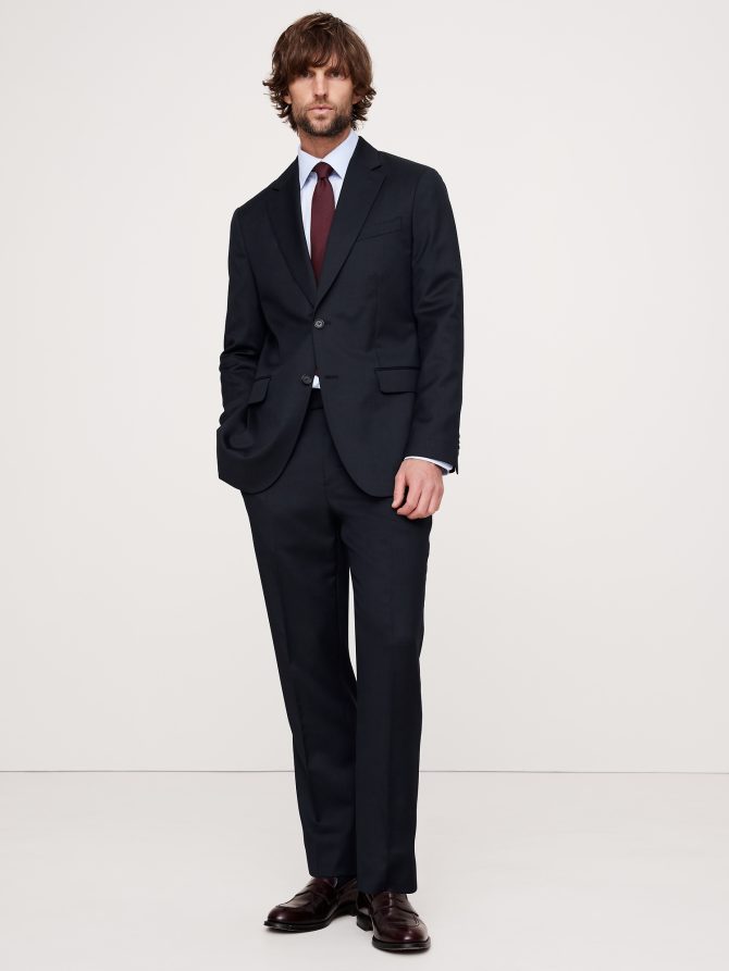 Signature Italian Houndstooth Suit Jacket - Image 6