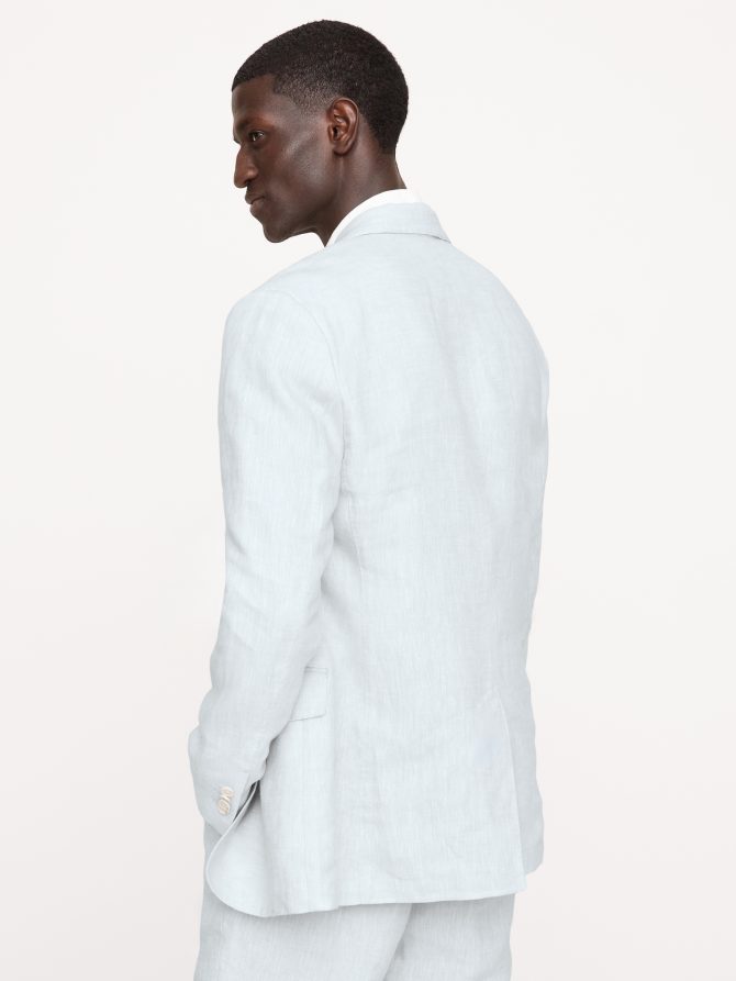 Linen Suit Jacket - Image 7