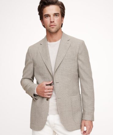 Italian Wool Ventile Suit Jacket