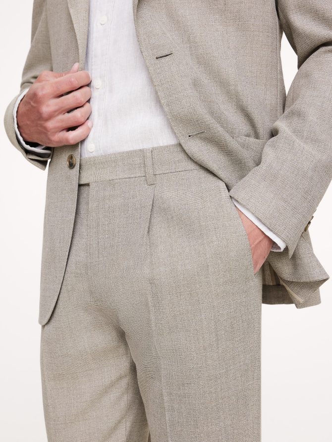 Italian Wool Ventile Suit Pant - Image 4