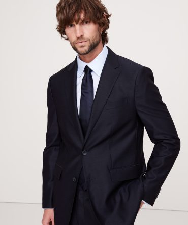 Signature Italian Hopsack Suit Jacket