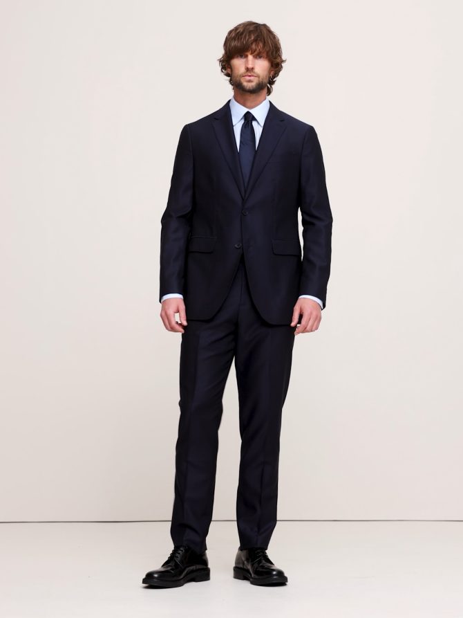 Signature Italian Hopsack Suit Jacket - Image 2