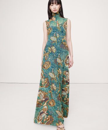 Mesh Maxi Dress