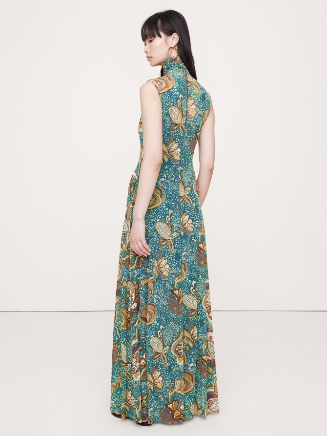 Mesh Maxi Dress - Image 2