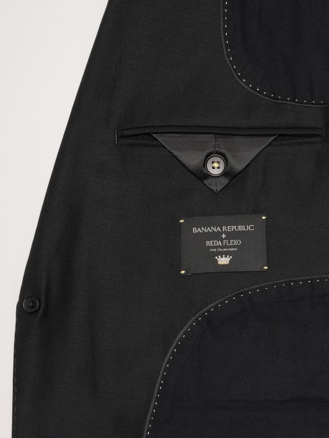 Signature Italian Hopsack Suit Jacket - Image 7