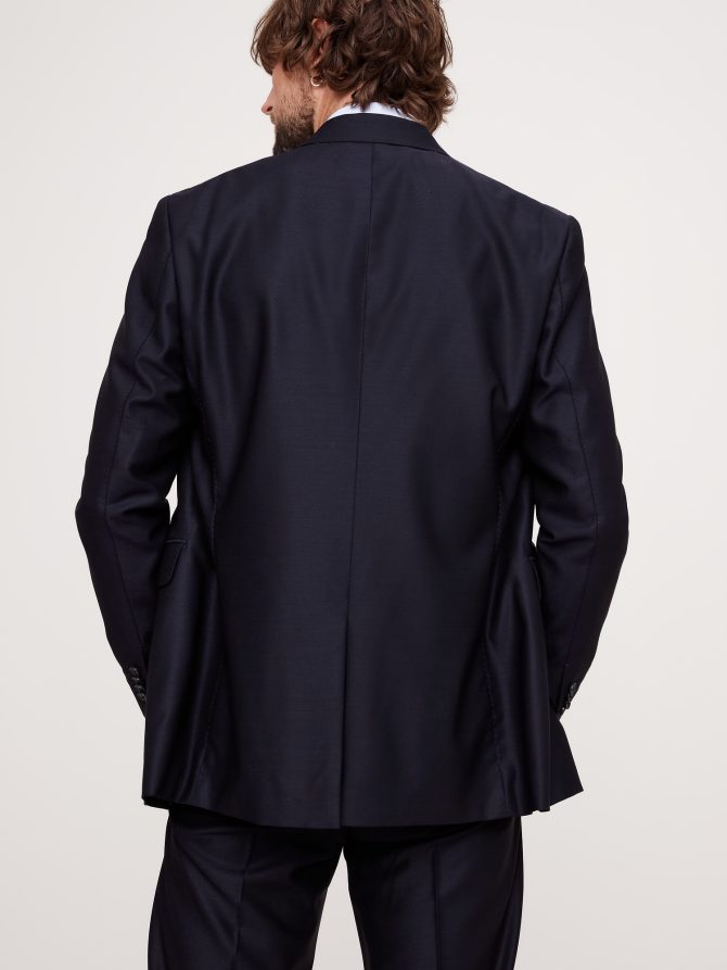 Signature Italian Hopsack Suit Jacket - Image 8