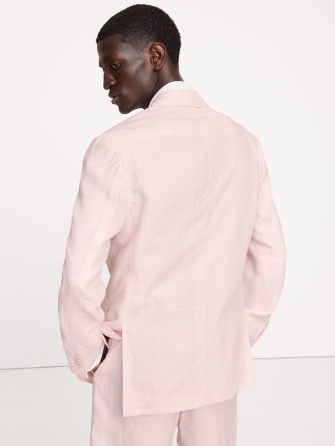 Linen Suit Jacket - Image 3