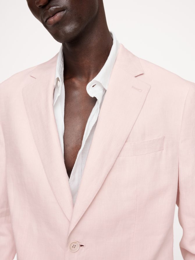 Linen Suit Jacket - Image 4