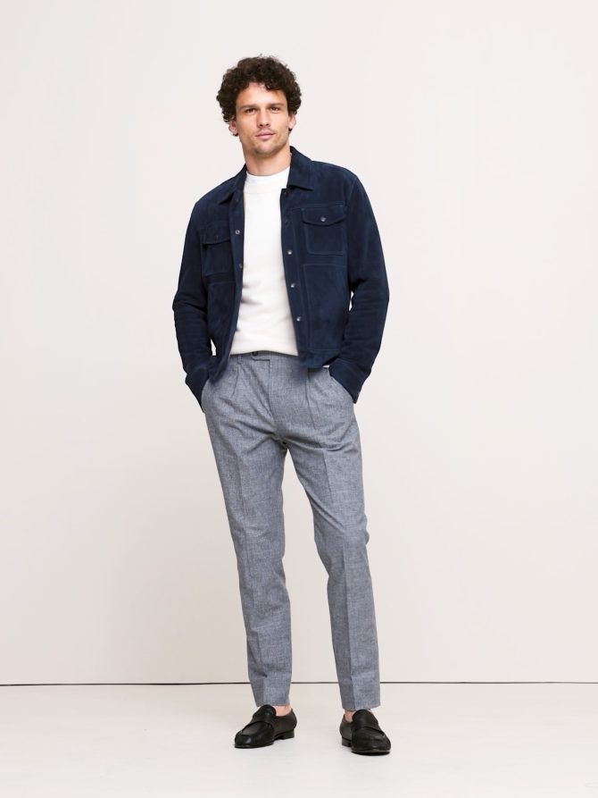 Cotton-Linen Suit Pant - Image 2