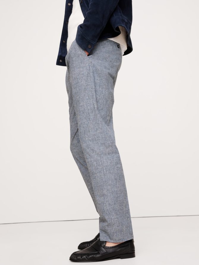 Cotton-Linen Suit Pant - Image 4