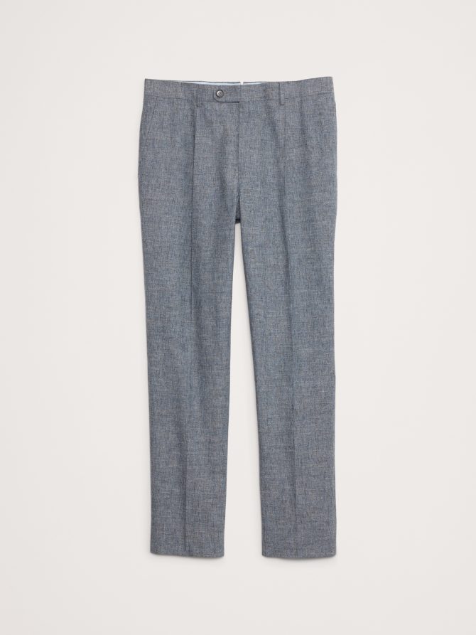 Cotton-Linen Suit Pant - Image 5
