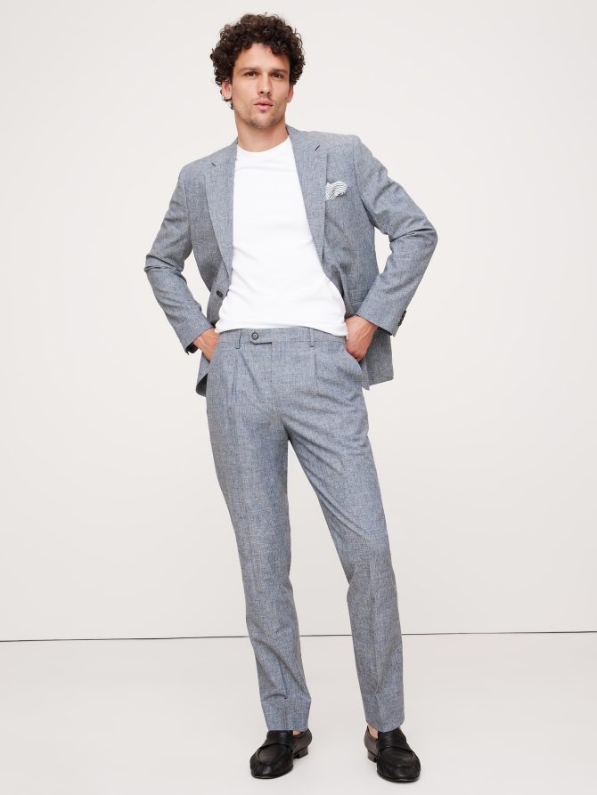 Cotton-Linen Suit Pant - Image 6