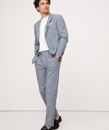 Cotton-Linen Suit Jacket