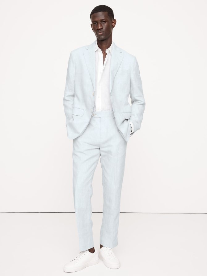 Linen Suit Jacket