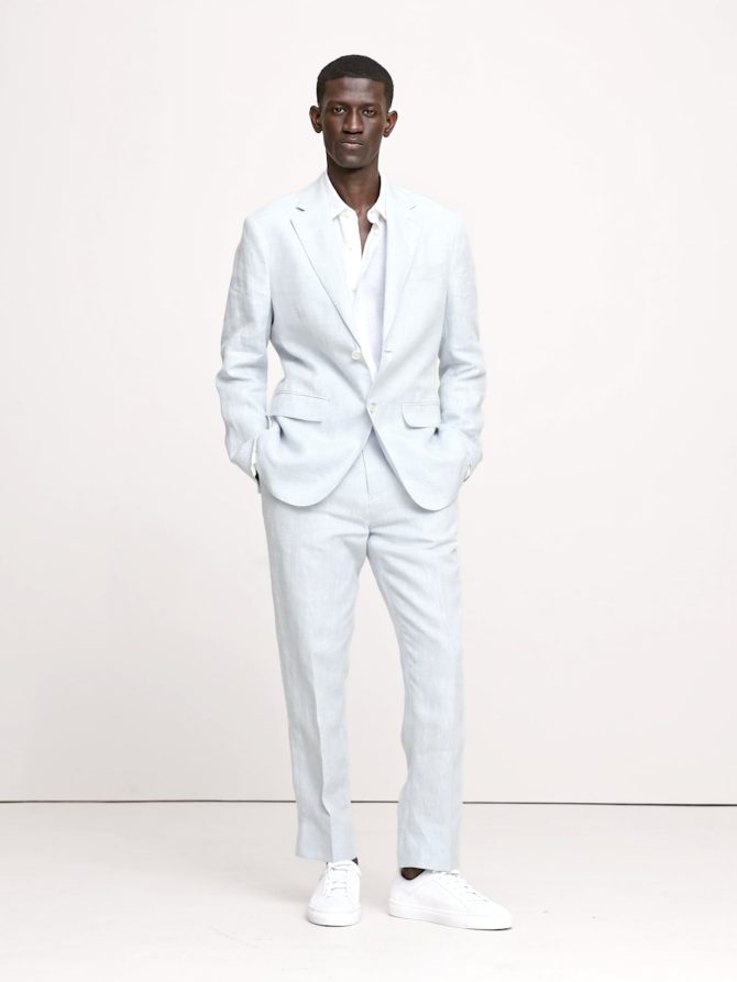 Linen Suit Jacket - Image 2
