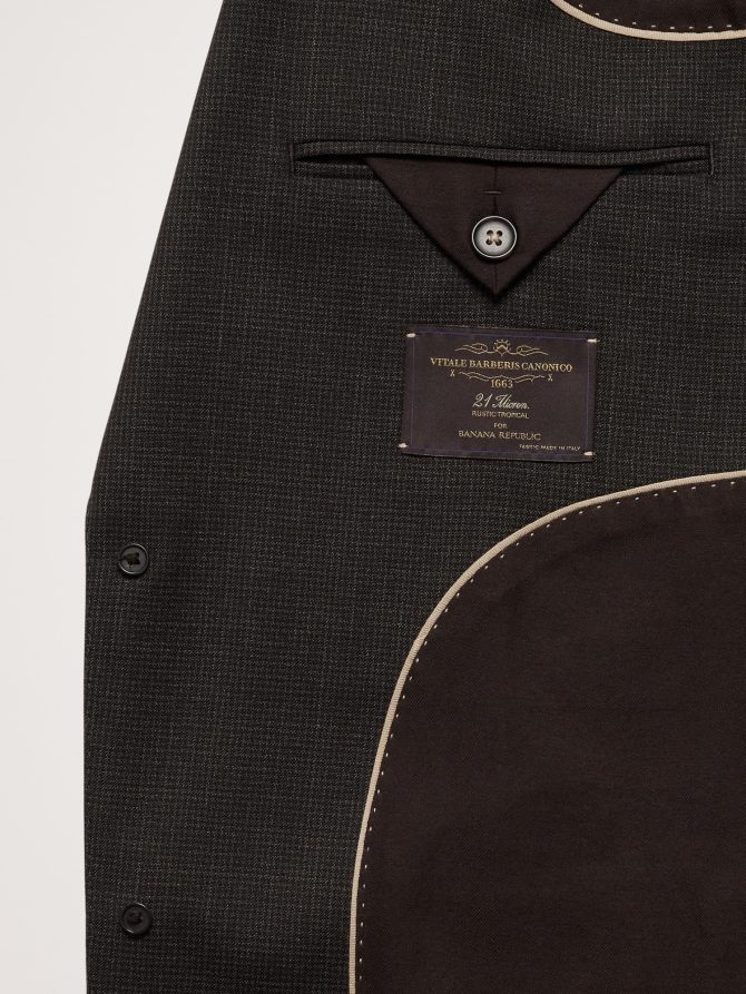 Signature Italian Rustico Suit Jacket - Image 7