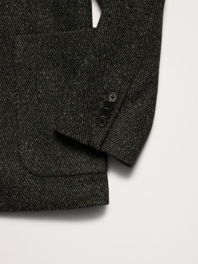 Italian Tweed Double-Breasted Sport Coat - Image 7