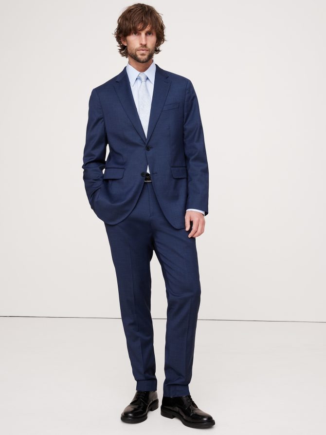 Signature Italian Nailhead Suit Jacket - Image 4