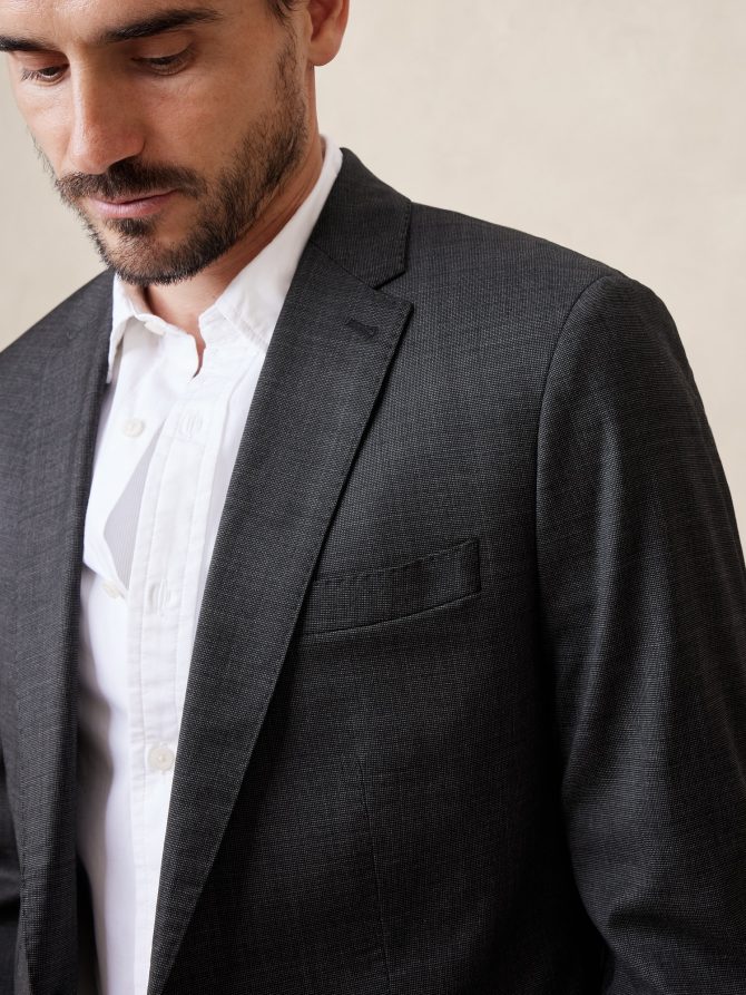 Signature Italian Nailhead Suit Jacket - Image 8